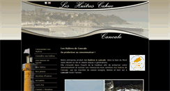 Desktop Screenshot of huitres-cancale.fr