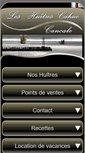 Mobile Screenshot of huitres-cancale.fr